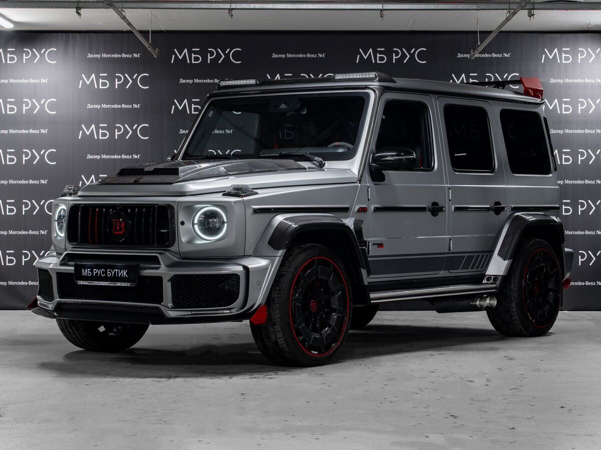 Автомобиль Mercedes-Benz G-Класс AMG II поколение (W463) 63 AMG 4.0 AT 4Matic (585 л.с.) AMG Серый 2019 с пробегом 81 600 км