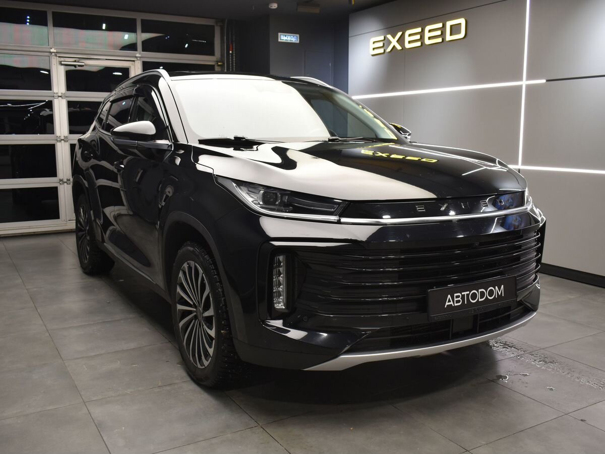 Автомобиль EXEED TXL I [рестайлинг] 1.6 AMT 4WD (186 л.с.) Flagship Чёрный 2023 с пробегом 29 813 км