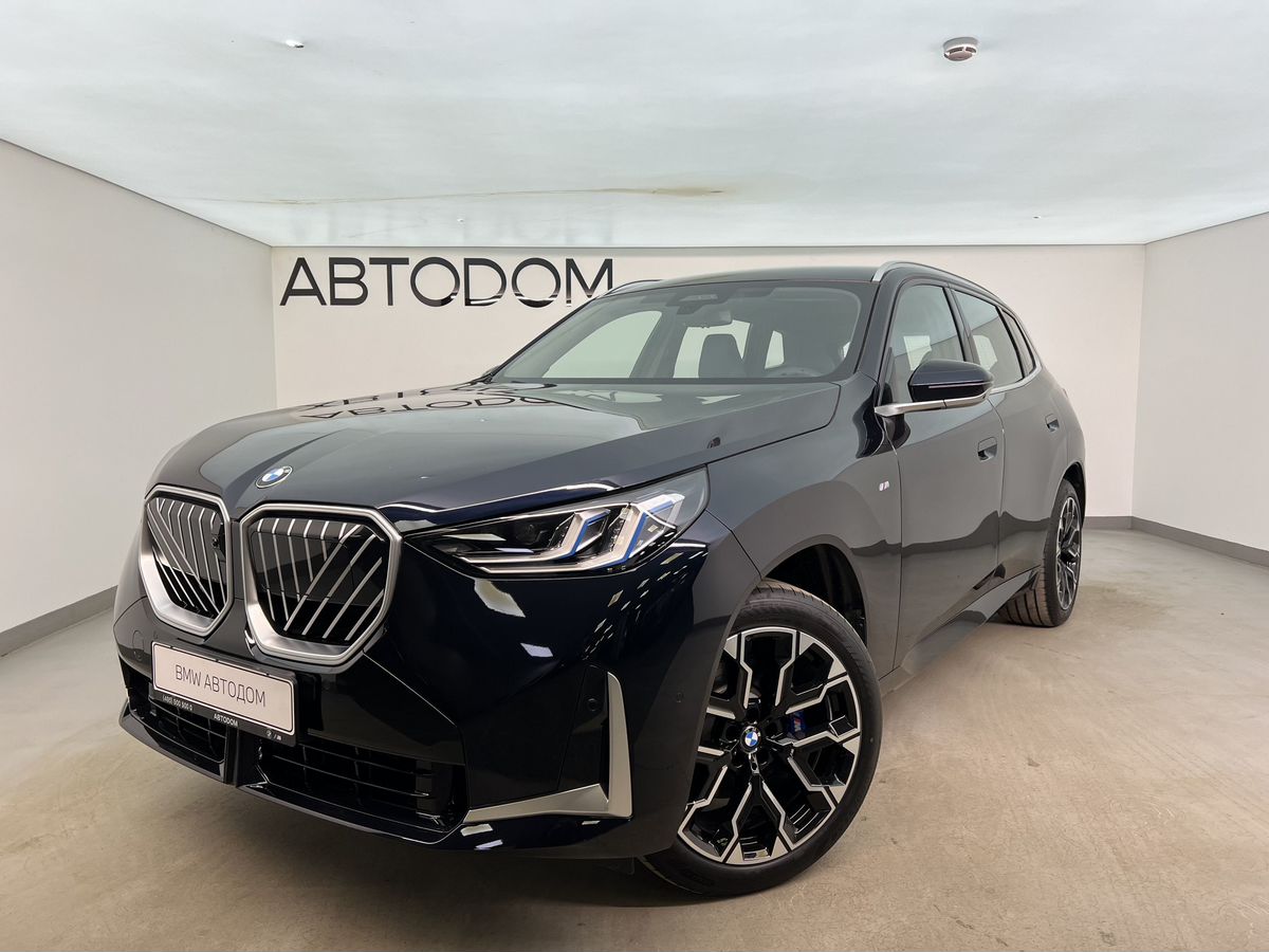 BMW X3 IV поколение (G45/G48) 2.0 AT 4WD (258 л.с.) Leading M Sport Чёрный 2025 с пробегом 7 258 км