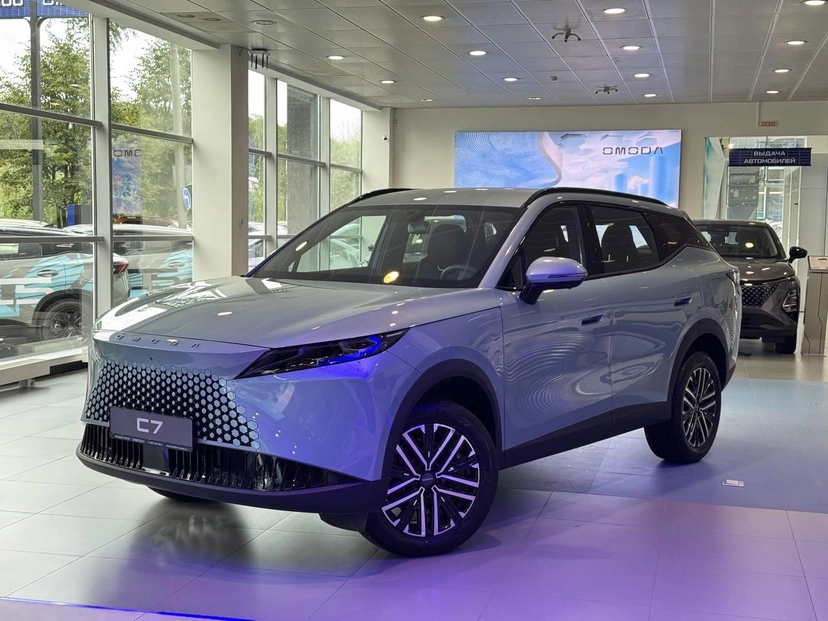 Автомобиль OMODA C7 I поколение 1.6 AMT (150 л.с.) Lifestyle Зелёный 2025