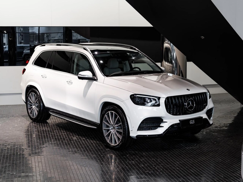 Автомобиль Mercedes-Benz GLS II поколение (X167) 400 2.9d AT 4Matic (330 л.с.) Luxury Белый 2024
