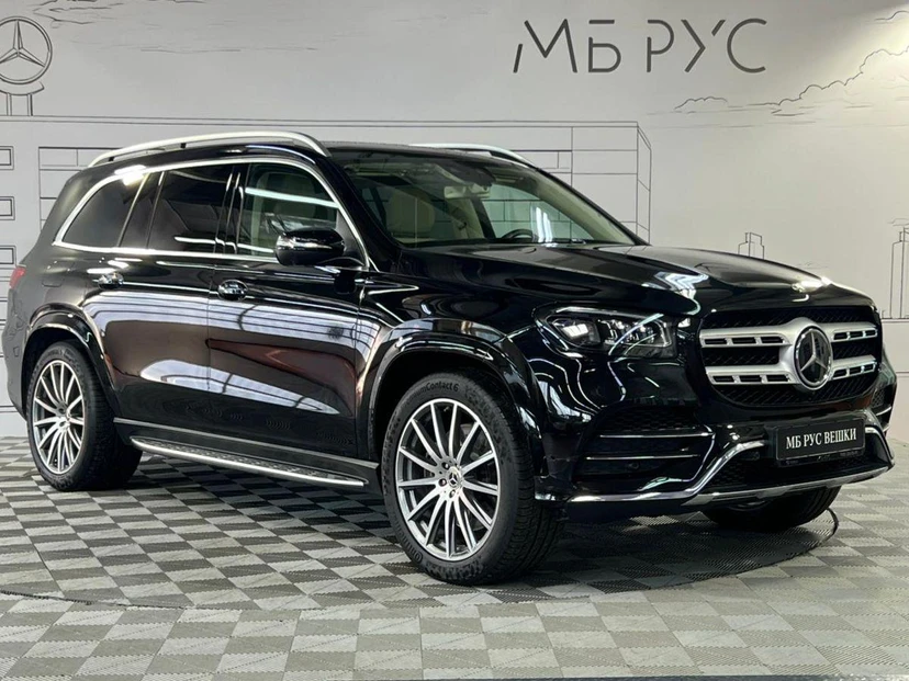 Автомобиль Mercedes-Benz GLS II поколение (X167) 400 2.9d AT 4Matic (330 л.с.) Luxury Чёрный 2020 с пробегом 13 146 км