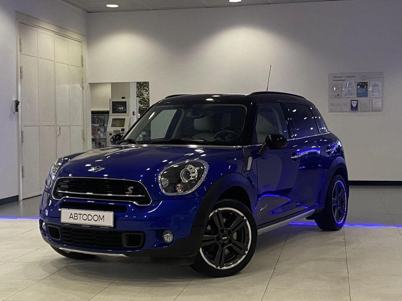 Автомобиль MINI Countryman I поколение (R60) Cooper S 1.6 AT 4WD (184 л.с.) Cooper S Синий 2015 с пробегом 30 286 км