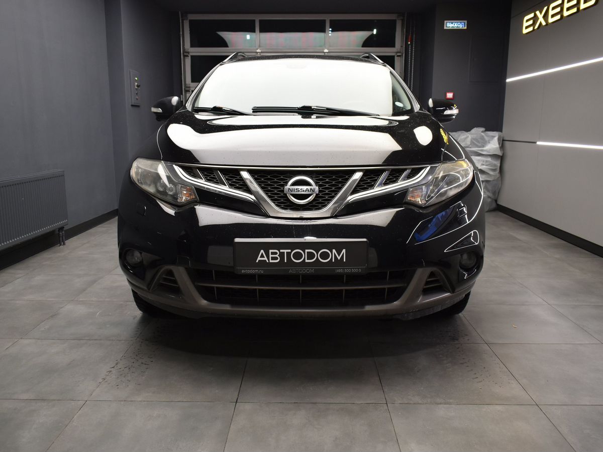 Автомобиль Nissan Murano II (Z51) [2-й рестайлинг] 3.5 CVT 4WD (249 л.с.) Base Чёрный 2013 с пробегом 163 861 км