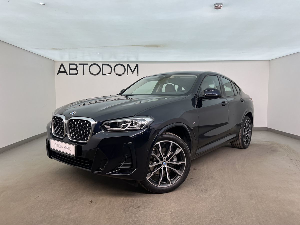 BMW X4 II (G02) [рестайлинг] 2.0 AT 4WD (245 л.с.) Base Чёрный 2024 с пробегом 12 102 км