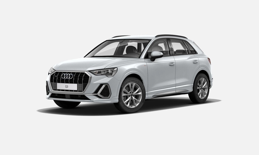 Автомобиль Audi Q3 II поколение (F3) 2.0 AMT 4WD (220 л.с.) 45 TFSI quattro S tronic Серый 2025