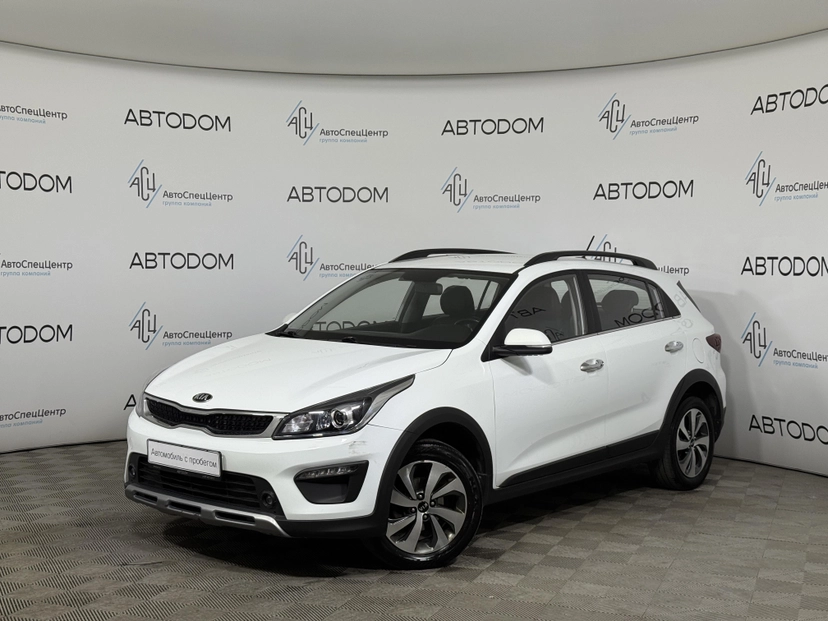 Автомобиль Kia Rio IV поколение 1.6 AT (123 л.с.) Premium Белый 2019 с пробегом 159 401 км