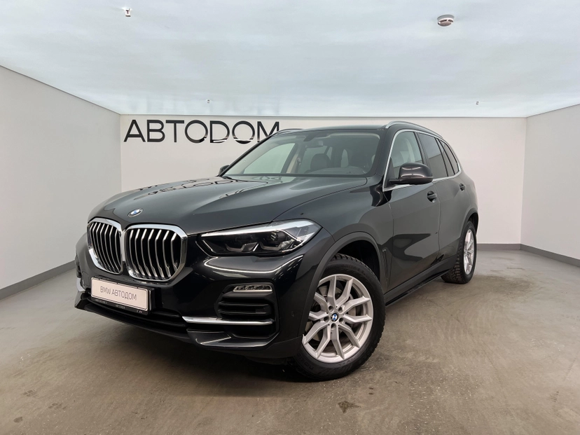 Автомобиль BMW X5 IV поколение (G05) 2.0d AT 4WD (231 л.с.) Business Чёрный 2021 с пробегом 66 816 км