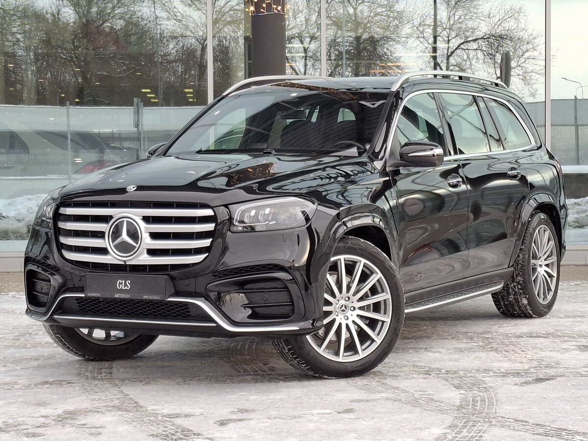 Автомобиль Mercedes-Benz GLS II (X167) [рестайлинг] 450 3.0d AT 4Matic (367 л.с.) Base Чёрный 2025 