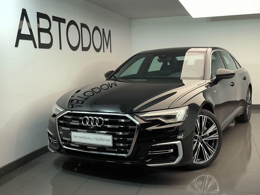 Автомобиль Audi A6 VI поколение (C9) 2.0 AMT 4WD (272 л.с.) Base Чёрный 2025
