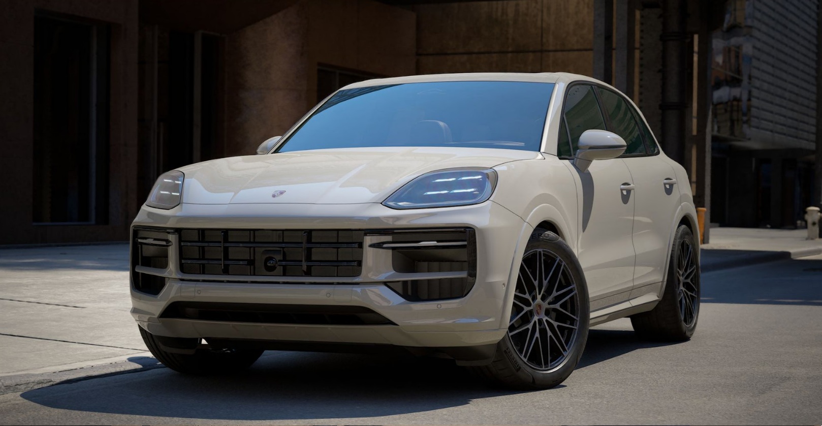 Автомобиль Porsche Cayenne III [рестайлинг] 3.0 AT 4WD (353 л.с.) Base Серый 2025 