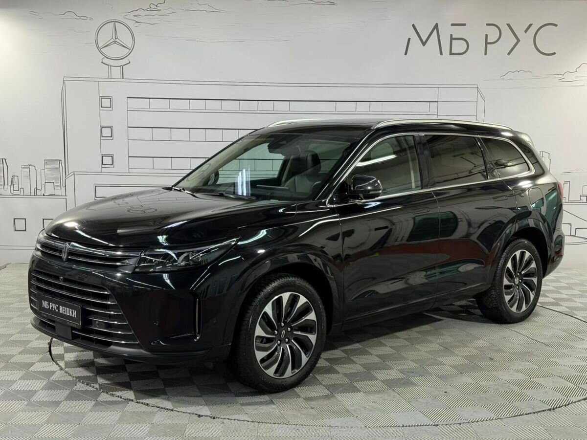 Автомобиль AITO M7 I поколение 1.5hyb AT 4WD (449 л.с.) Luxury Чёрный 2023 с пробегом 35 754 км