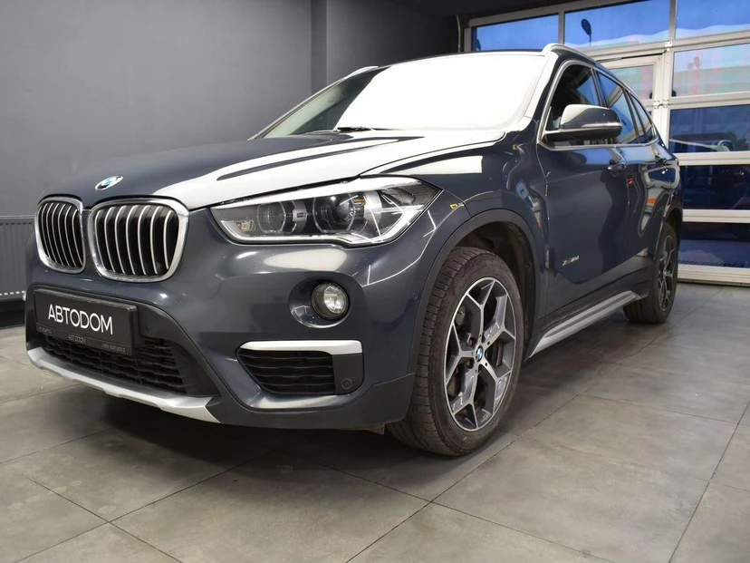 BMW X1 II поколение (F48) 2.0d AT 4WD (150 л.с.) xLine Серый 2017 с пробегом 126 000 км