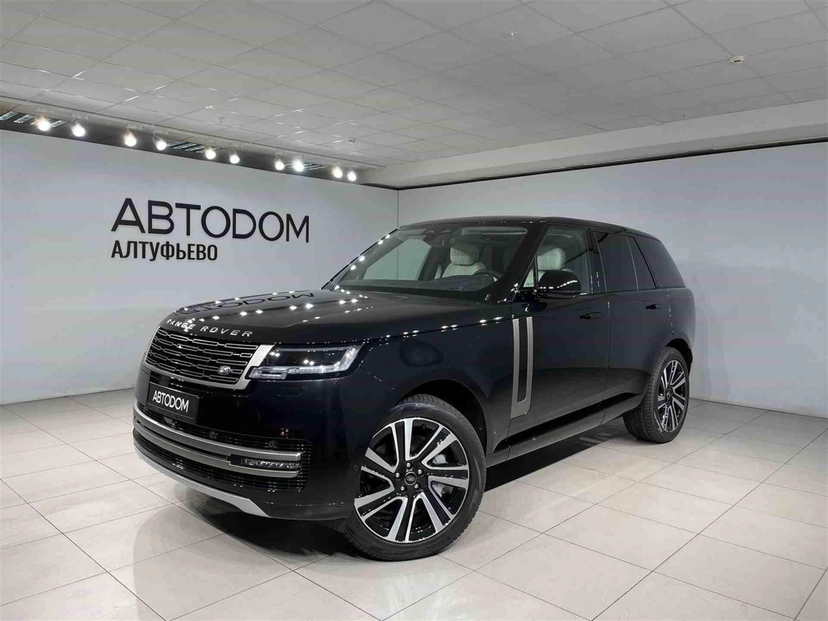 Автомобиль Land Rover Range Rover V поколение 4.4 AT 4WD (530 л.с.) HSE Чёрный 2022