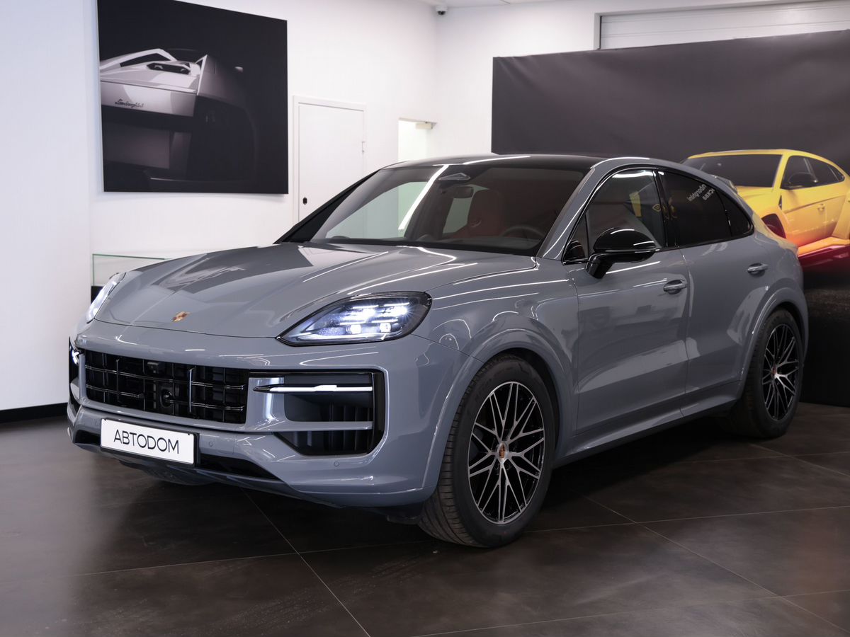 Автомобиль Porsche Cayenne III [рестайлинг] 3.0 AT 4WD (353 л.с.) Coupé Серый 2025 с пробегом 30 км