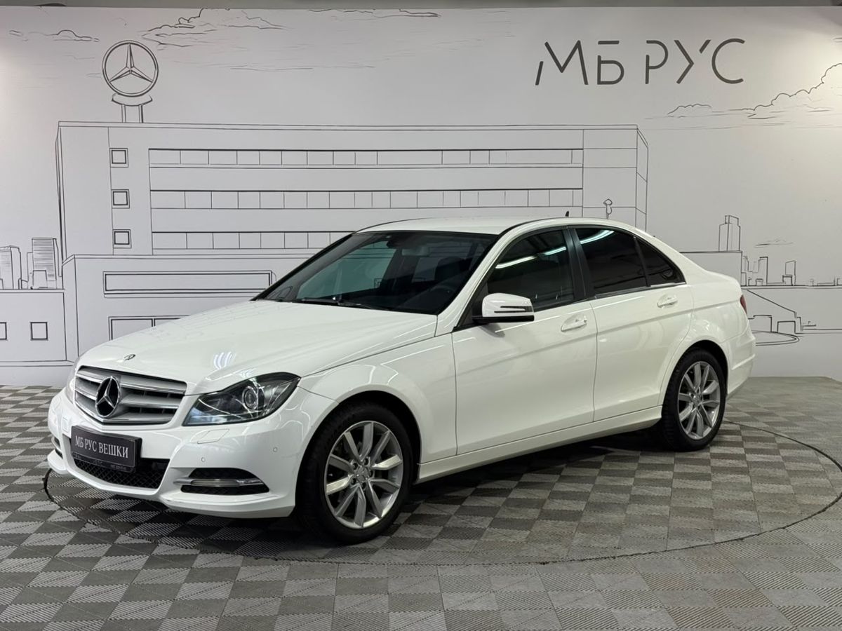 Mercedes-Benz C-Класс III (W204) [рестайлинг] 180 1.6 AT (156 л.с.) Base Белый 2012 с пробегом 150 965 км