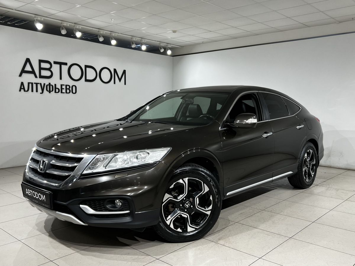 Honda Crosstour I [рестайлинг] 2.4 AT (194 л.с.) Executive Коричневый 2014 с пробегом 160 281 км