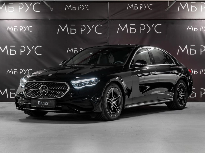 Автомобиль Mercedes-Benz E-Класс VI поколение (W214/S214) 2.0 AT 4Matic (258 л.с.) Exclusive Чёрный 2025