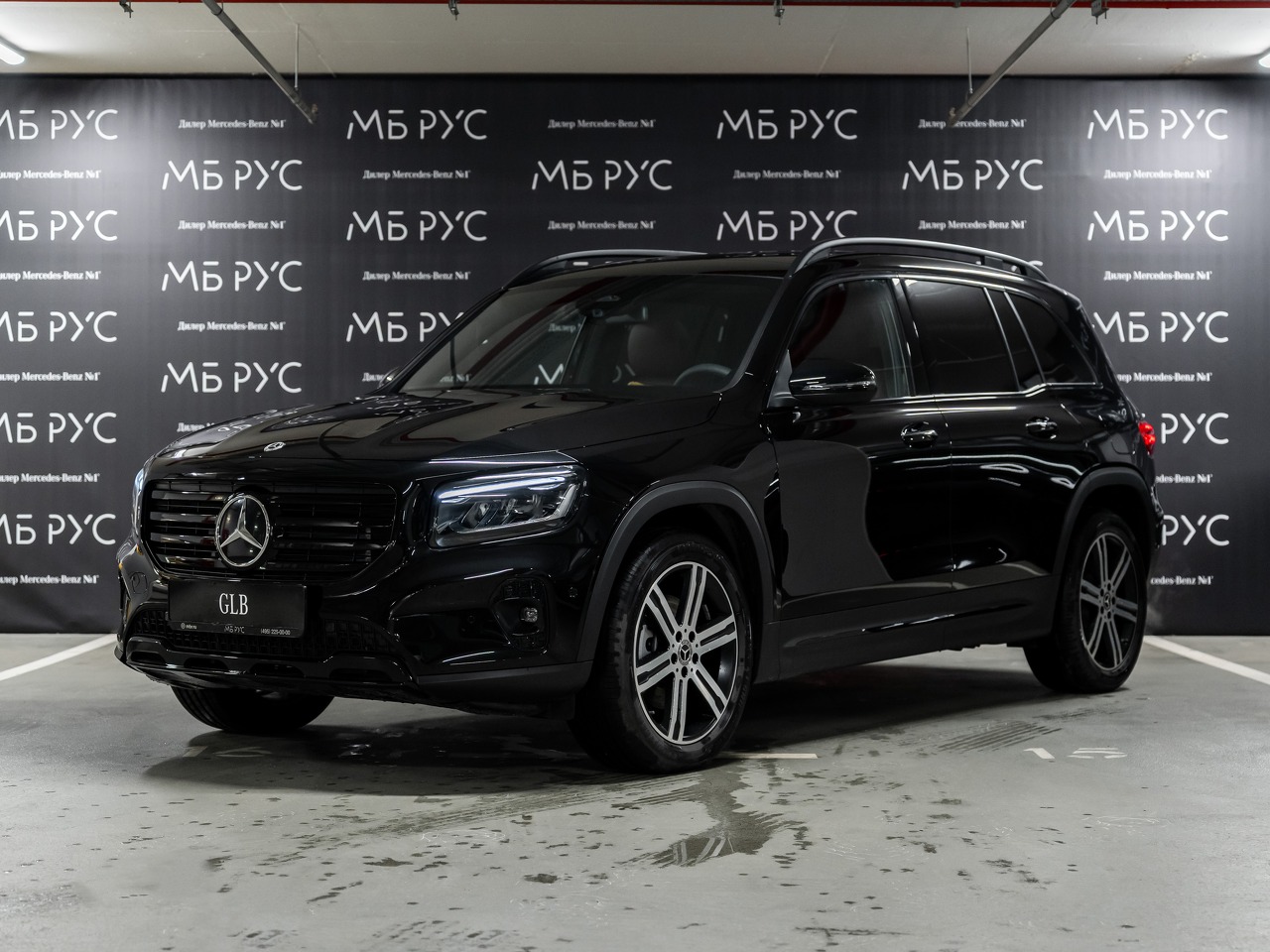 Автомобиль Mercedes-Benz GLB I (X247) [рестайлинг] 220 2.0 AMT 4Matic (190 л.с.) Base Чёрный 2025 