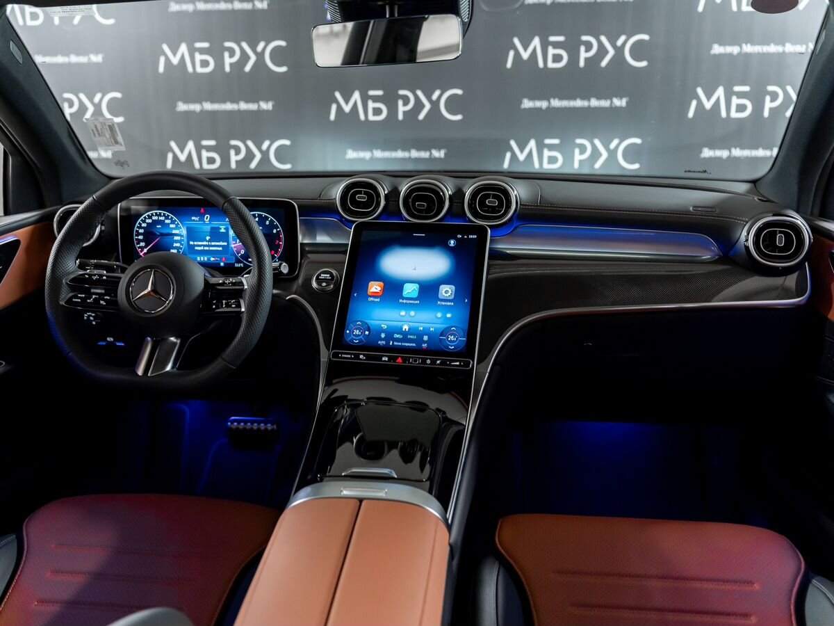 Автомобиль Mercedes-Benz GLC coupe II поколение (C254) 2.0 AT 4Matic (204 л.с.) Base Чёрный 2025 с пробегом 20 км