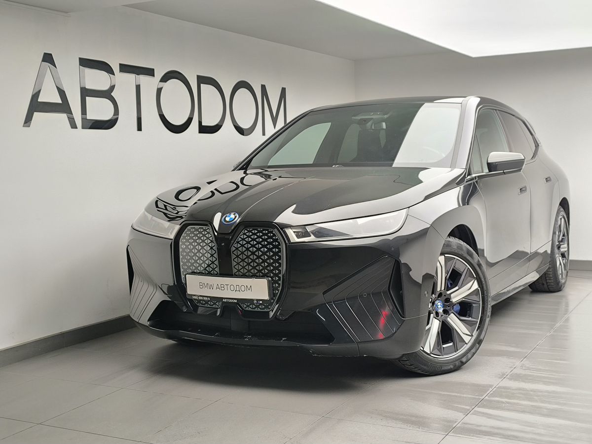 Автомобиль BMW iX I поколение (I20) Electro AT 4WD (240 кВт) Atelier Base Чёрный 2022 с пробегом 74 855 км