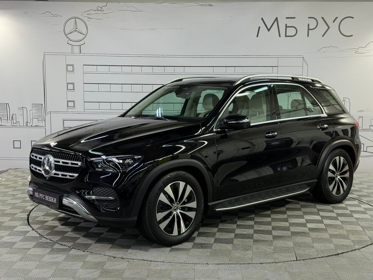 Автомобиль Mercedes-Benz GLE II (V167) [рестайлинг] 300 2.0d AT 4Matic (269 л.с.) Base Чёрный 2025 с пробегом 30 км