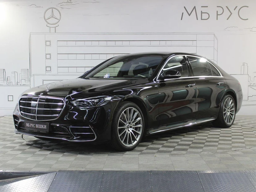 Mercedes-Benz S-Класс VII поколение (W223) 450 3.0 AT 4Matic (367 л.с.) Premium Чёрный 2020 с пробегом 32 010 км