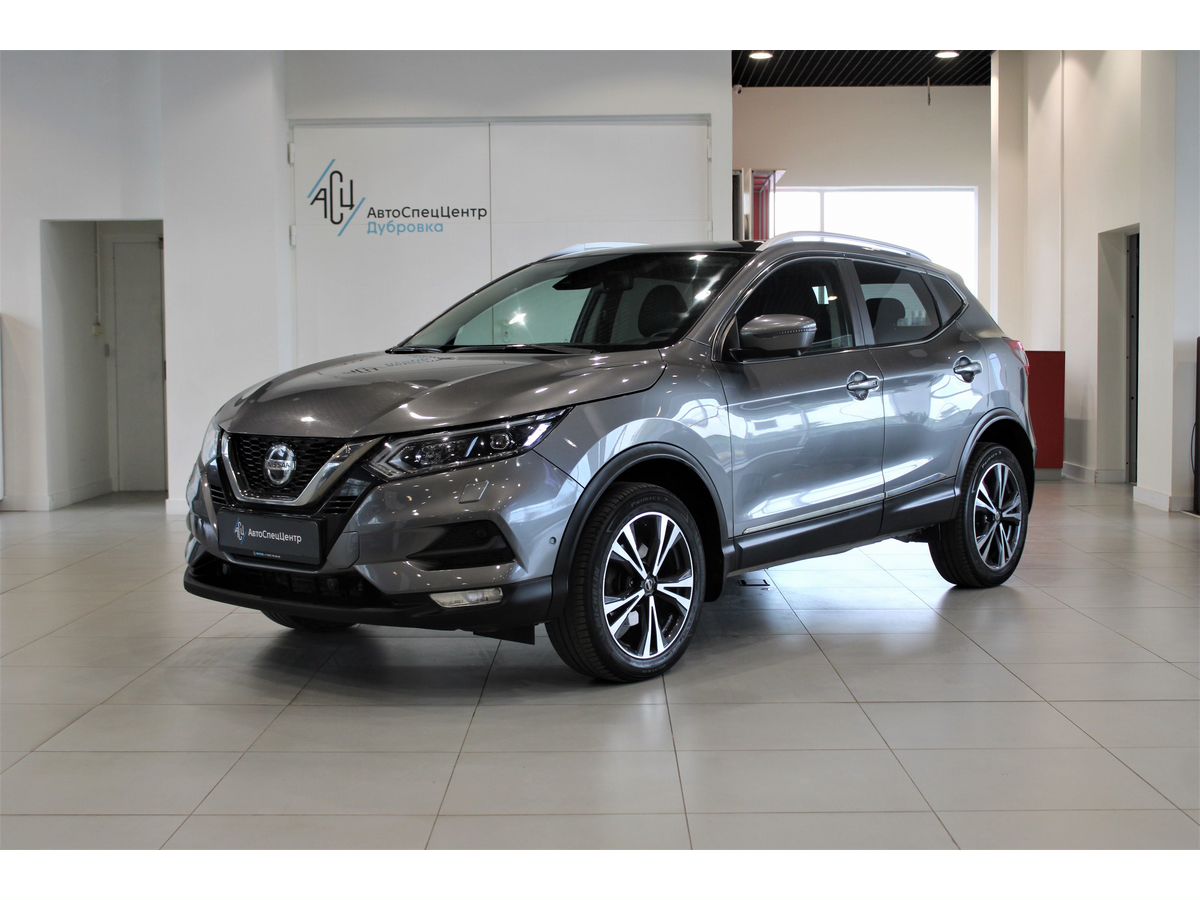 Автомобиль Nissan Qashqai II [рестайлинг] 2.0 CVT (144 л.с.) LE Top (2019-2020) Серый 2020 с пробегом 125 937 км