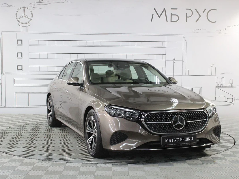 Автомобиль Mercedes-Benz E-Класс VI поколение (W214/S214) 2.0 AT (204 л.с.) Base Серый 2024 с пробегом 2 727 км