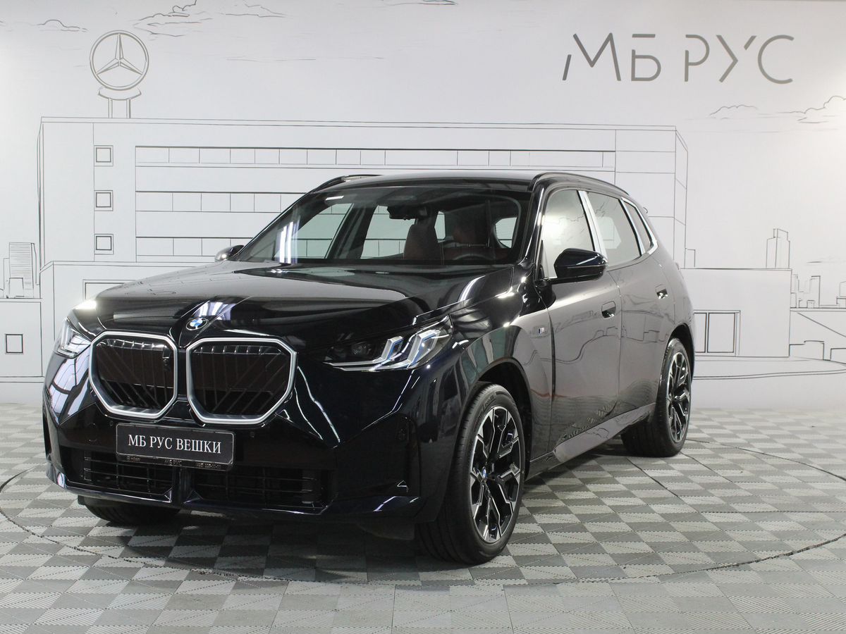Автомобиль BMW X3 IV поколение (G45/G48) 2.0 AT 4WD (258 л.с.) Premium M Sport Синий 2025 с пробегом 25 км