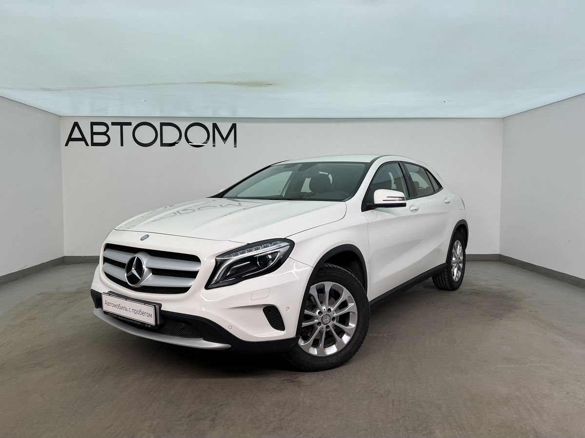 Mercedes-Benz GLA I поколение (X156) 200 1.6 AMT (150 л.с.) Особая серия Белый 2016 с пробегом 132 500 км