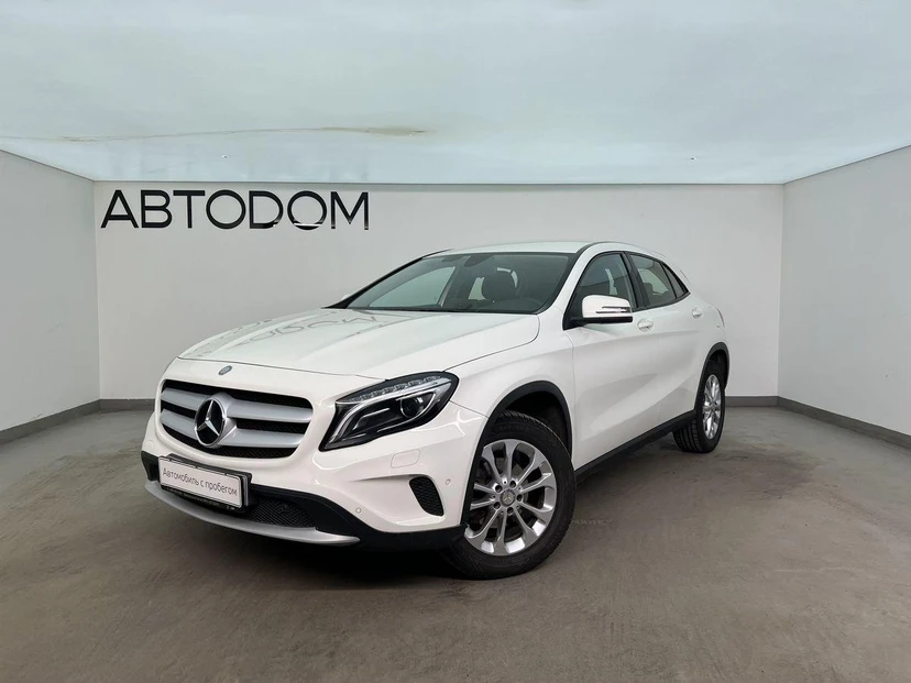 Mercedes-Benz GLA I поколение (X156) 200 1.6 AMT (150 л.с.) Особая серия Белый 2016 с пробегом 132 500 км