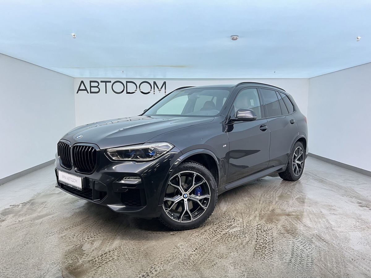 Автомобиль BMW X5 IV поколение (G05) 3.0d AT 4WD (249 л.с.) M Sport Plus Чёрный 2019 с пробегом 162 972 км