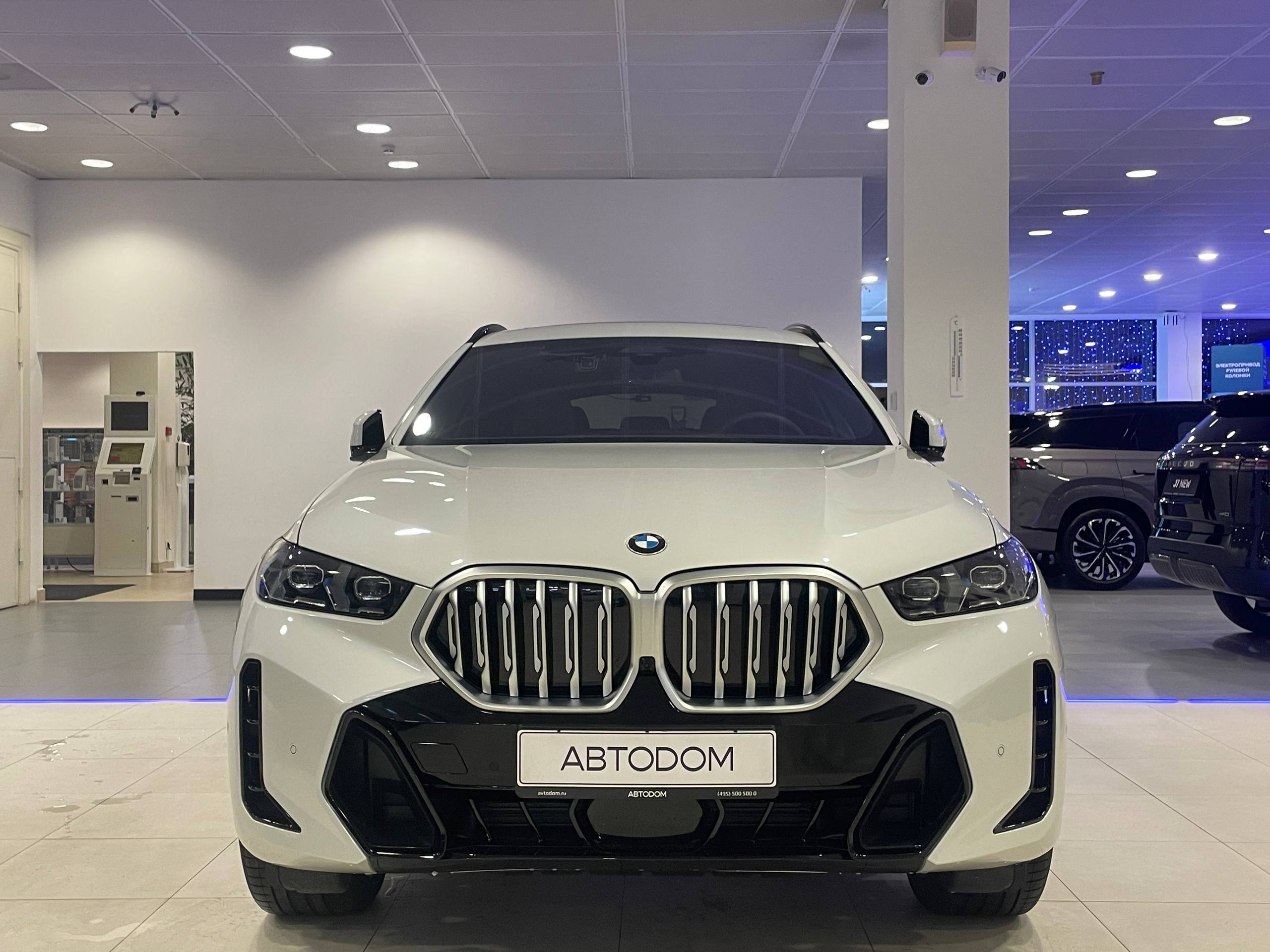 Автомобиль BMW X6 III (G06) [рестайлинг] 3.0 AT 4WD (381 л.с.) Base Белый 2025 