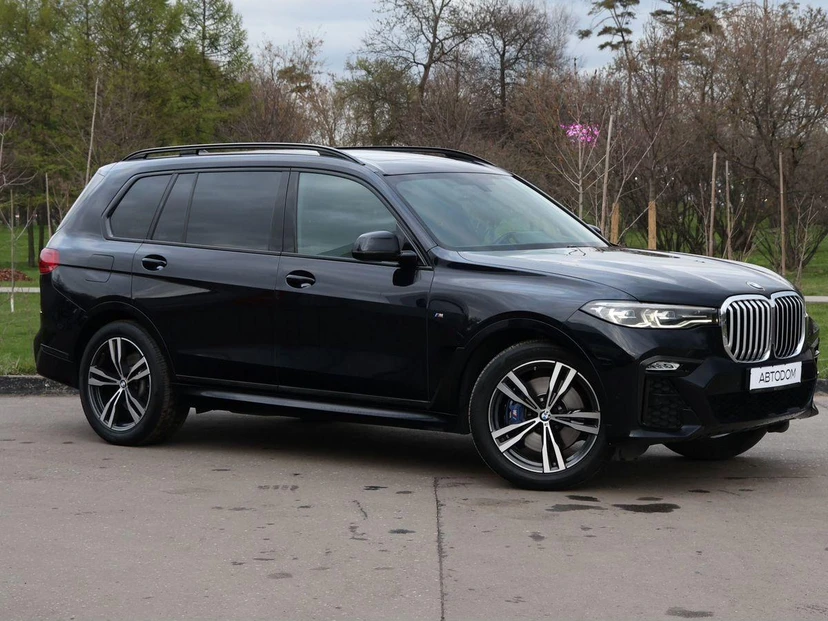 BMW X7 I поколение (G07) 3.0 AT 4WD (340 л.с.) Base Чёрный 2019 с пробегом 78 540 км