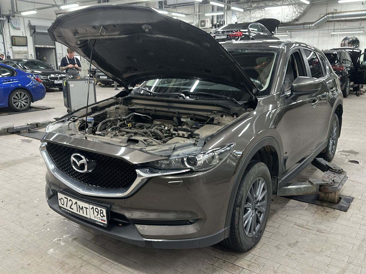 Mazda CX-5 II поколение 2.0 AT (150 л.с.) Core Коричневый 2021 с пробегом 62 864 км