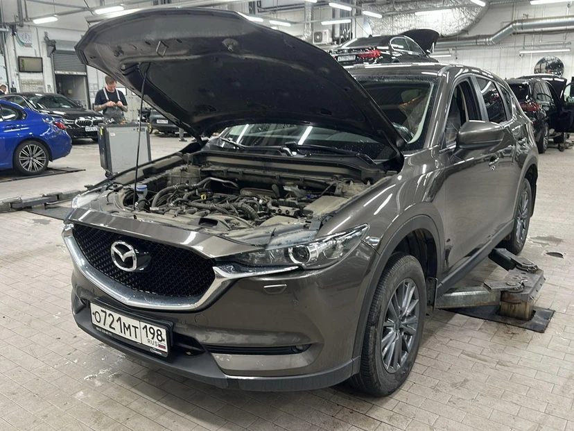 Mazda CX-5 II поколение 2.0 AT (150 л.с.) Core Коричневый 2021 с пробегом 62 864 км