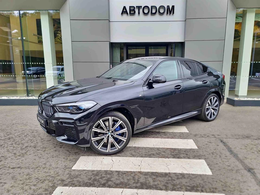 Автомобиль BMW X6 III поколение (G06) 3.0d AT 4WD (265 л.с.) M Sport Чёрный 2022