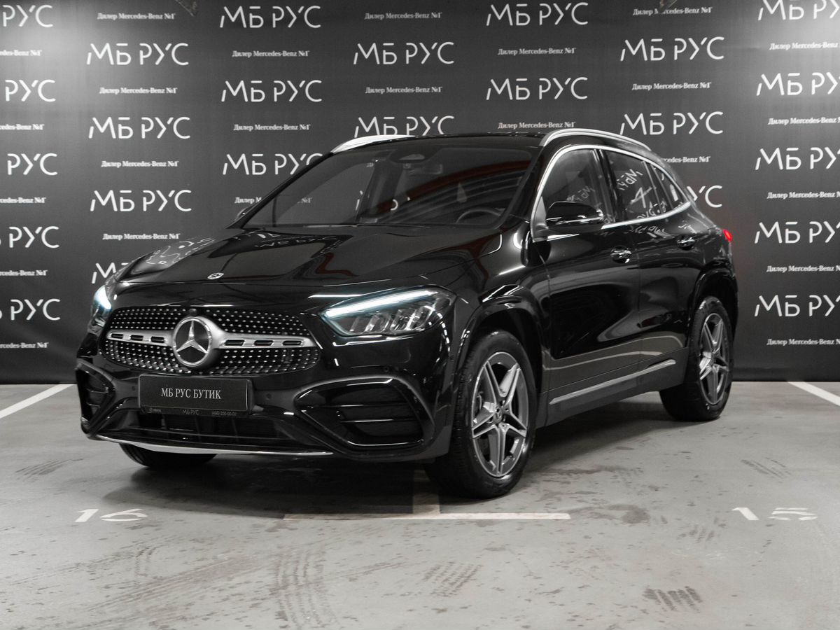 Mercedes-Benz GLA II (H247) [рестайлинг] 250 2.0 AMT 4Matic (224 л.с.) Base Чёрный 2024 с пробегом 1 650 км