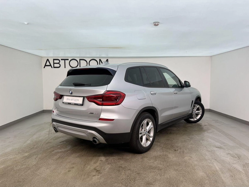 Автомобиль BMW X3 III поколение (G01) 2.0 AT 4WD (184 л.с.) Urban Серебристый 2019 с пробегом 61 656 км