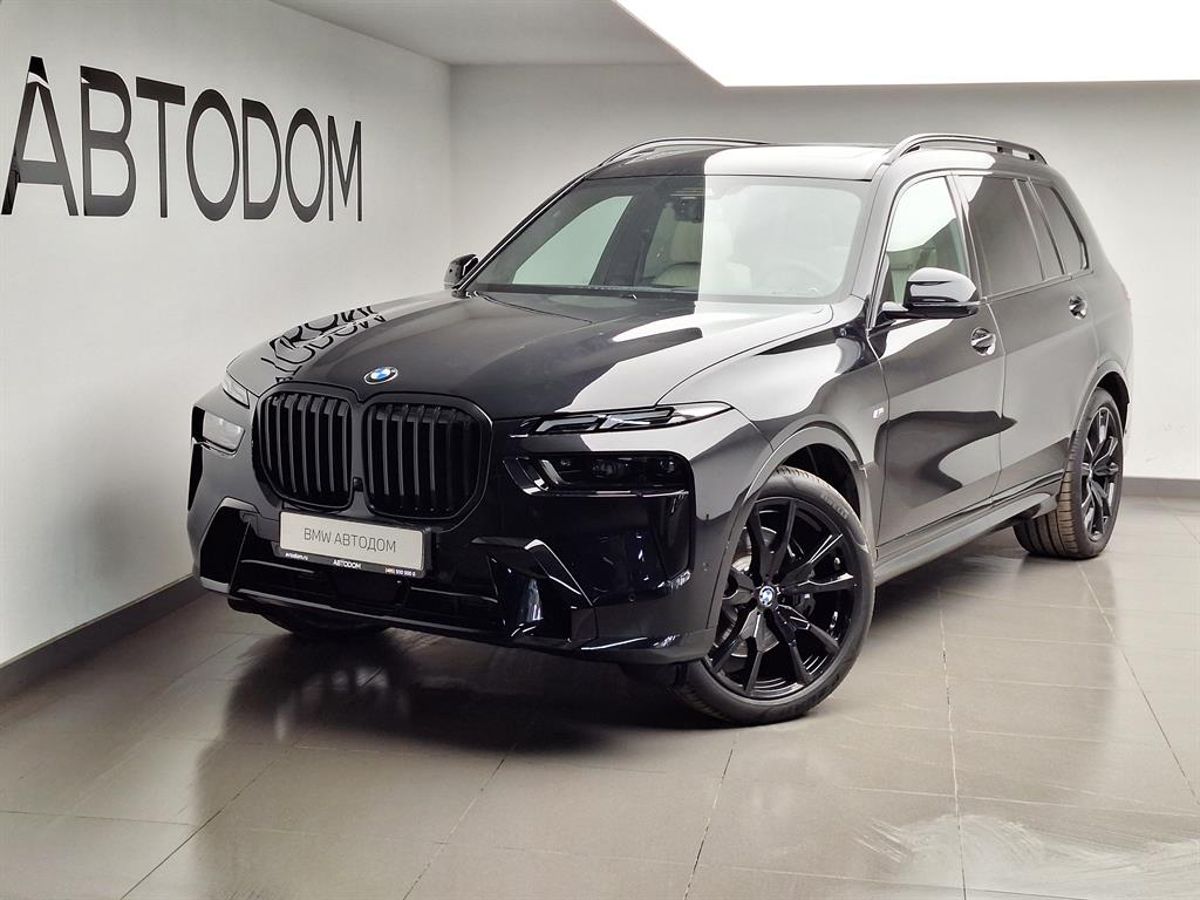 BMW X7 I (G07) [рестайлинг] 3.0d AT 4WD (340 л.с.) M Sport Pro Чёрный 2025 