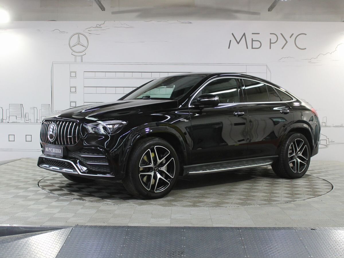 Mercedes-Benz GLE coupe AMG II поколение (C167) 53 AMG 3.0 AT 4Matic (435 л.с.) Base Чёрный 2022 с пробегом 41 000 км