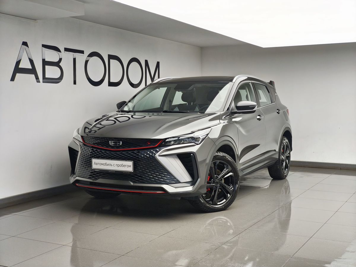 Geely Coolray I [рестайлинг] 1.5 AMT (174 л.с.) Champion Edition (Binyue Cool) Серый 2023 с пробегом 24 998 км