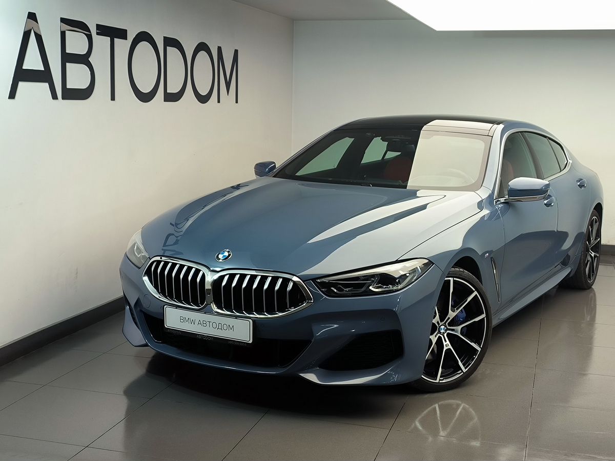 BMW 8 серии II поколение (G14/G15/G16) 840 3.0 AT 4WD (340 л.с.) M Sport by Individual Синий 2021 с пробегом 38 915 км