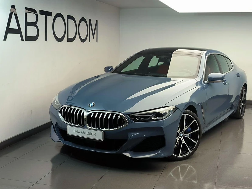 BMW 8 серии II поколение (G14/G15/G16) 840 3.0 AT 4WD (340 л.с.) M Sport by Individual Синий 2021 с пробегом 38 915 км