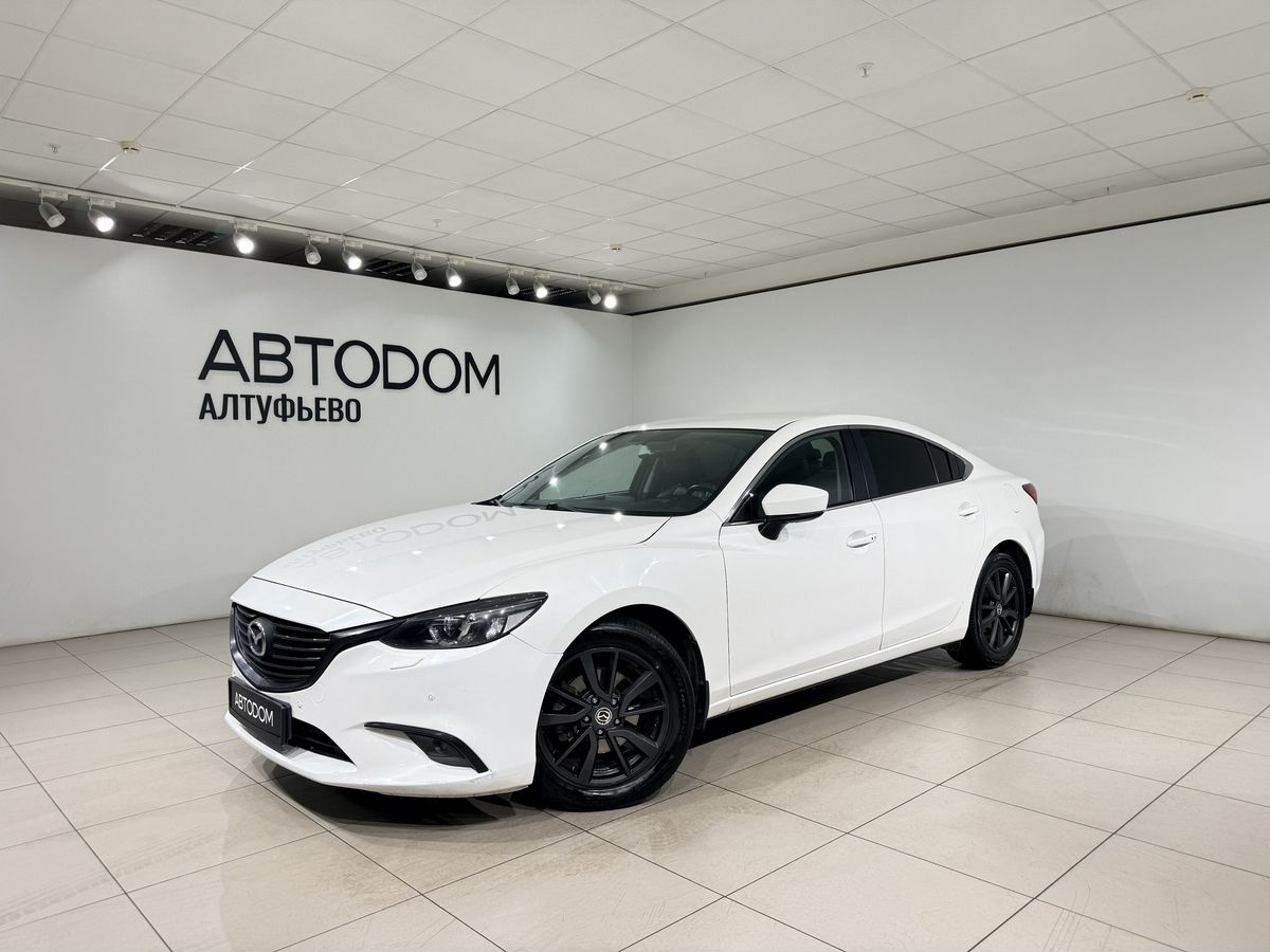 Mazda 6 III (GJ) [рестайлинг] 2.5 AT (192 л.с.) Supreme Plus (Пакет 1) Белый 2017 с пробегом 170 953 км