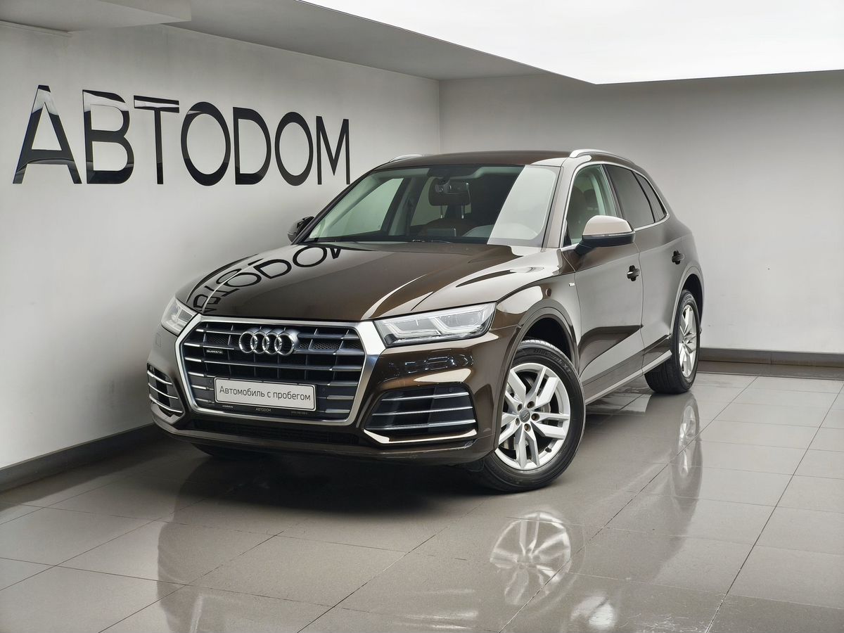 Audi Q5 II поколение (FY) 2.0 AMT 4WD (249 л.с.) Sport Коричневый 2020 с пробегом 67 743 км