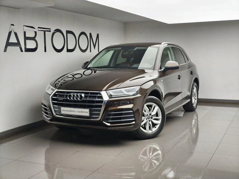 Audi Q5 II поколение (FY) 2.0 AMT 4WD (249 л.с.) Sport Коричневый 2020 с пробегом 67 743 км