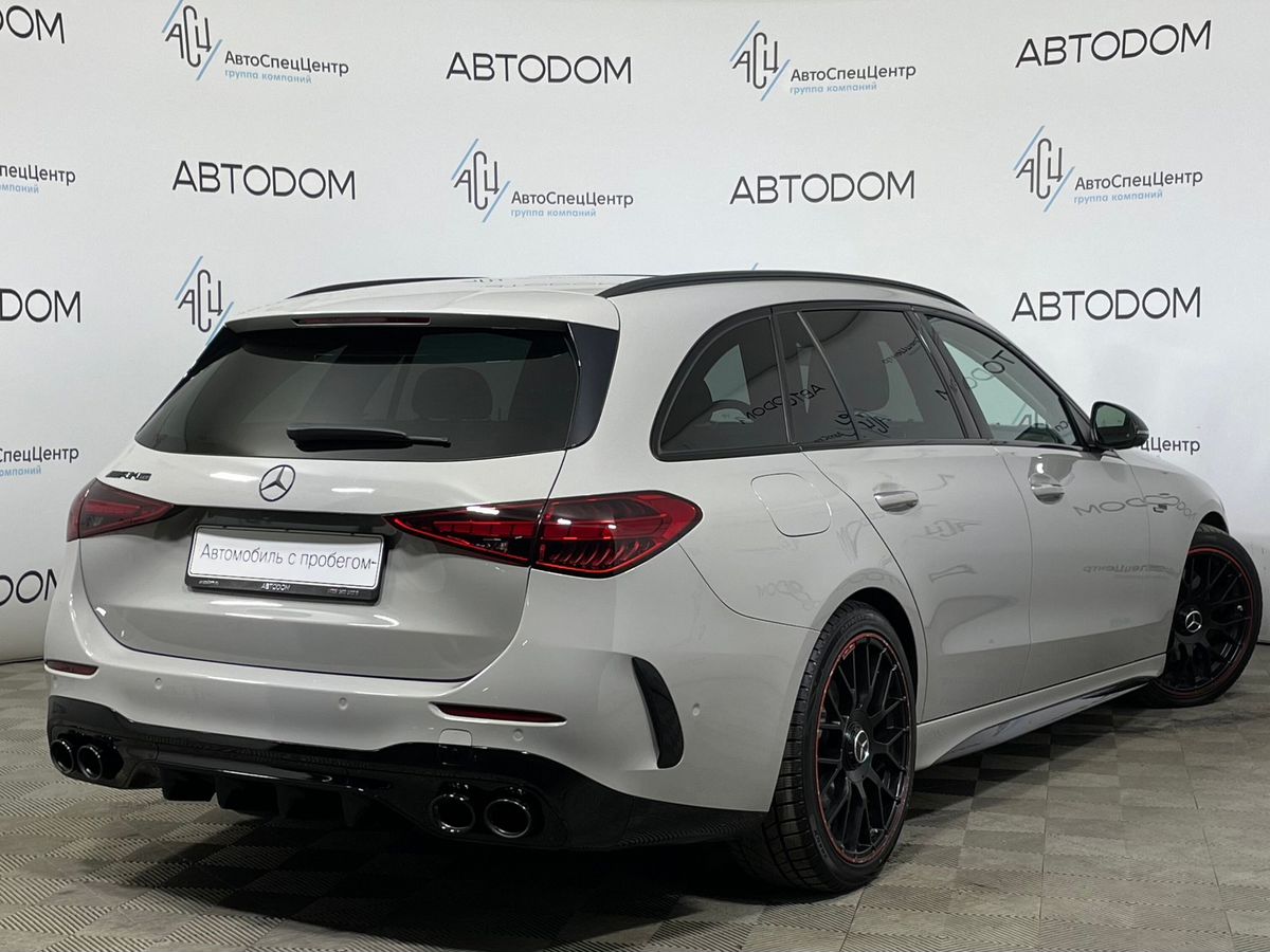 Автомобиль Mercedes-Benz C-Класс V поколение (W206/S206/C206) 200 1.5 AT 4Matic (204 л.с.) Base Серый 2023 с пробегом 28 599 км