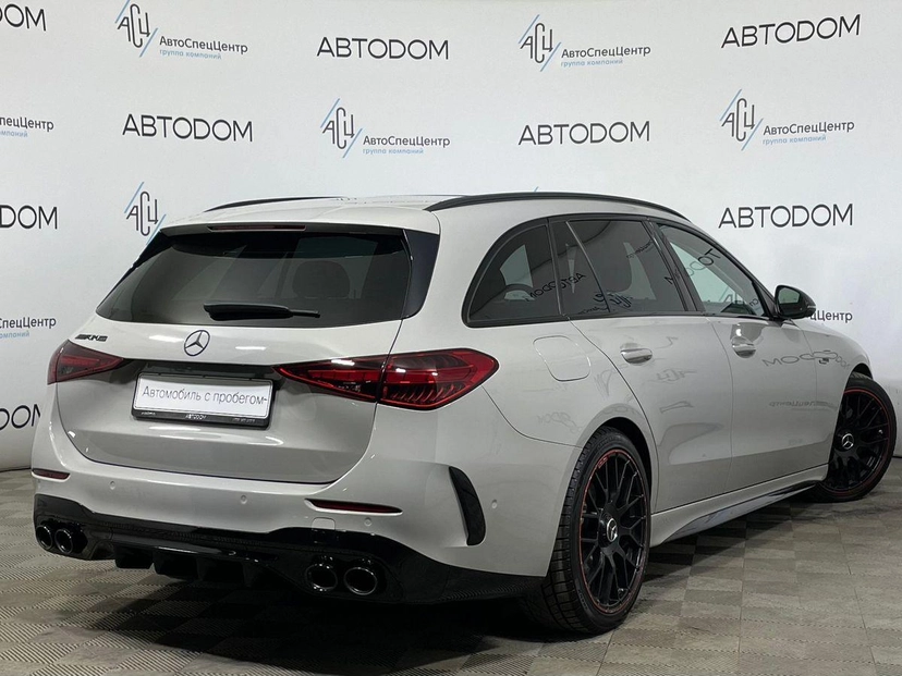 Автомобиль Mercedes-Benz C-Класс V поколение (W206/S206/C206) 200 1.5 AT 4Matic (204 л.с.) Base Серый 2023 с пробегом 28 599 км